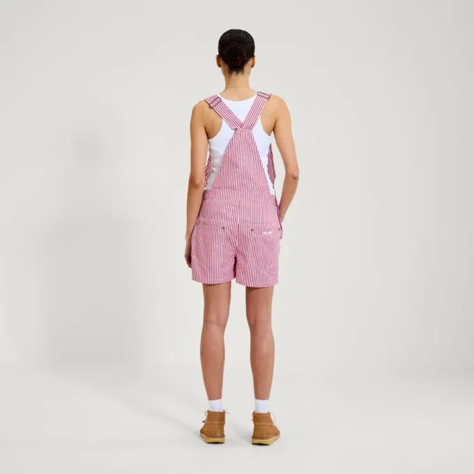 Kickers Classics Latzhose für Erwachsene, Damen, rot