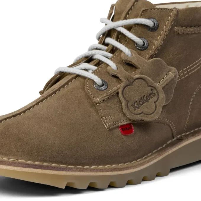 Kickers Kick Hi Central Taupe für Erwachsene (Unisex)