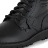 Kickers Kick Hi für Herren, gepolstert, Leder, Schwarz