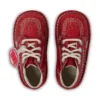 Kickers Kick Hi Glitter Stiefel für Kleinkinder, Unisex, Rot