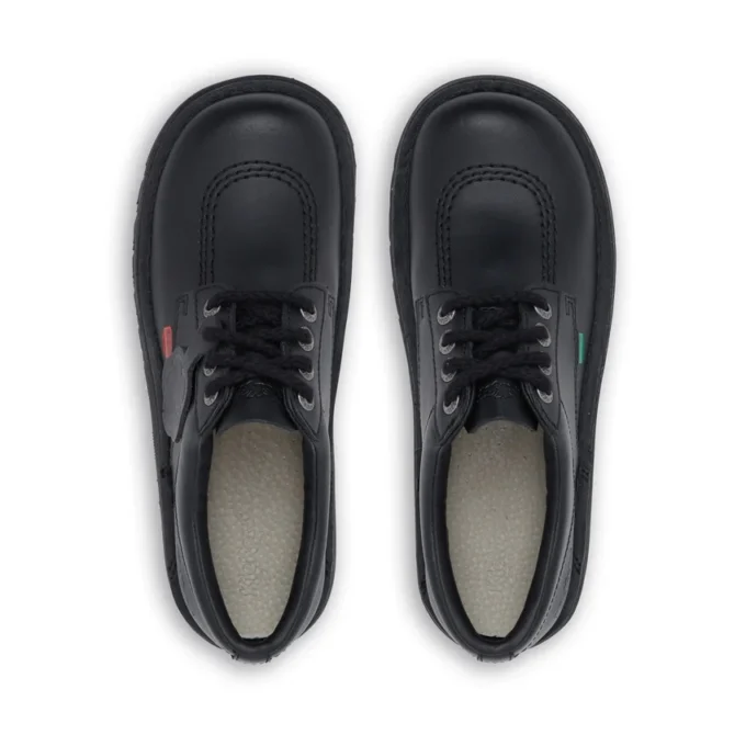 Kickers Kick Lo für Damen aus Leder, schwarz