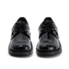 Kickers Kick Lo für Damen aus Leder und Lackleder, schwarz
