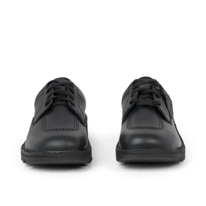 Kickers Kick Schuh Tumble Leder Schwarz für Erwachsene (Unisex)