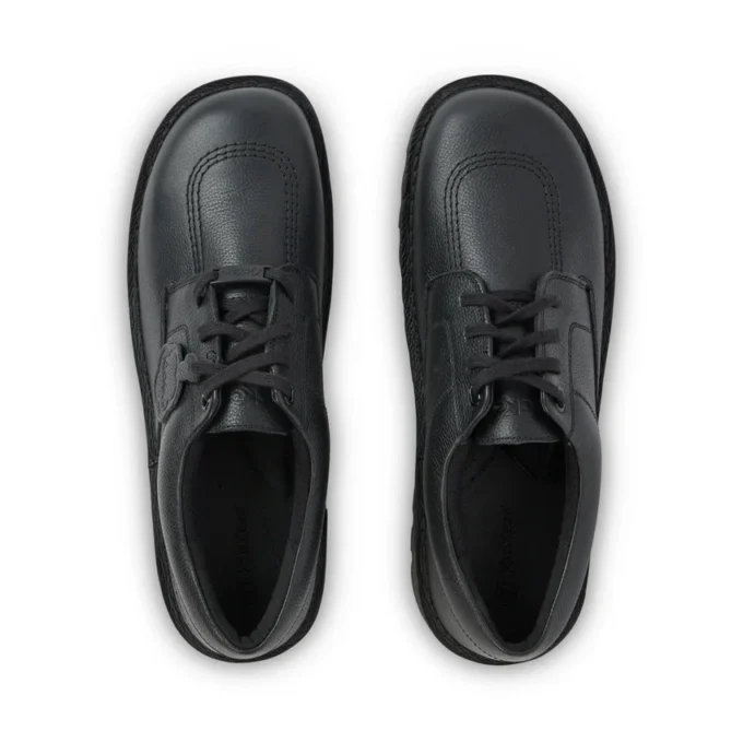 Kickers Kick Schuh Tumble Leder Schwarz für Erwachsene (Unisex)