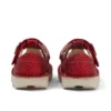 Kickers Unisex Kick T-Bar Glitzer-Schuhe für Kleinkinder, rot Kickers Unisex Kick T-Bar Glitzer-Schuhe für Kleinkinder, rot