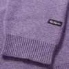 Kickers Unisex-Pullover für Erwachsene mit Brustlogo, lila Kickers Unisex-Pullover für Erwachsene mit Brustlogo, lila