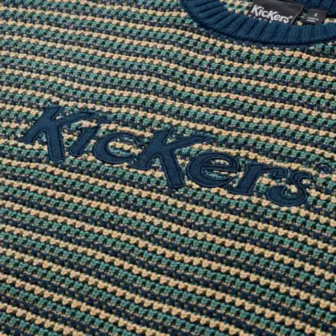 Kickers Unisex-Pullover für Erwachsene mit Brustlogo, mehrfarbig Kickers Unisex-Pullover für Erwachsene mit Brustlogo, mehrfarbig