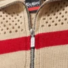 Kickers Zip-Through-Strickjacke für Damen, Weiß
