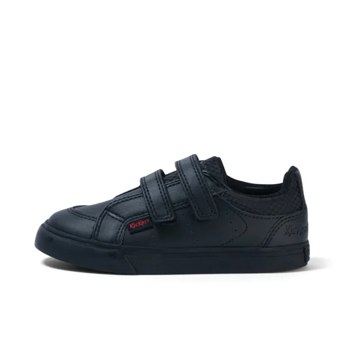 Kleinkind-Jungen Tovni Twin Vel Leder Schwarz Kleinkind-Jungen Tovni Twin Vel Leder Schwarz
