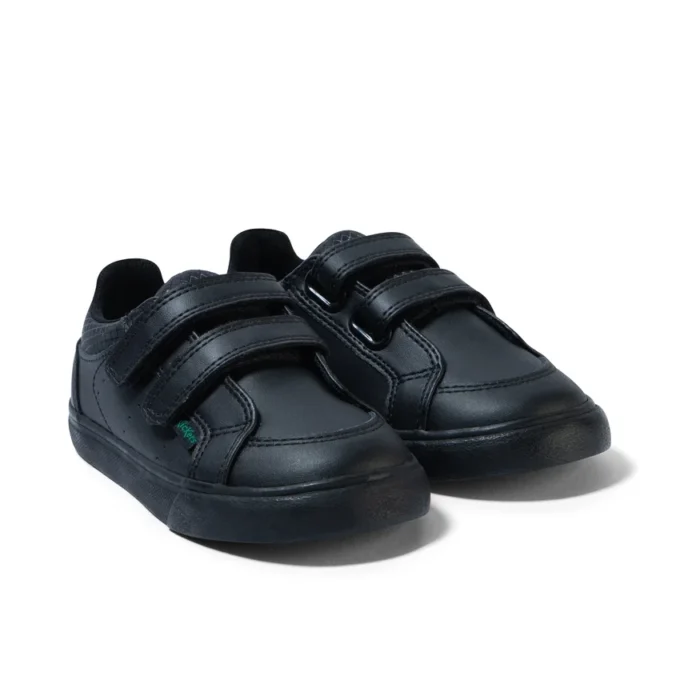 Kleinkind-Jungen Tovni Twin Vel Leder Schwarz Kleinkind-Jungen Tovni Twin Vel Leder Schwarz