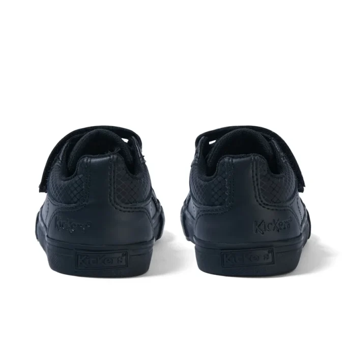 Kleinkind-Jungen Tovni Twin Vel Leder Schwarz Kleinkind-Jungen Tovni Twin Vel Leder Schwarz