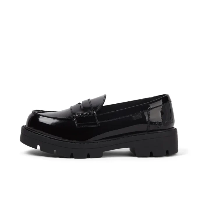 Kori Loafer für Damen aus Lackleder, schwarz Kori Loafer für Damen aus Lackleder, schwarz
