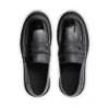 Kori Loafer für Damen aus Leder, schwarz