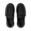 Kori Monk Strap Leder Schwarz für Damen