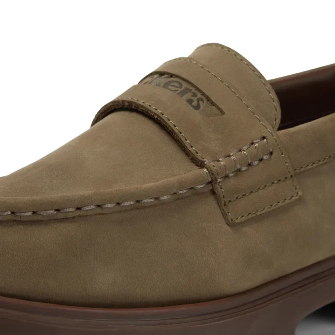 Lennon Loafer aus Leder für Erwachsene, Unisex, Dunkelgrün