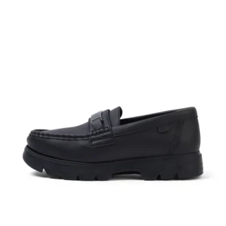 Lennon Loafer aus Leder für Erwachsene, Unisex, schwarz