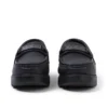 Lennon Loafer aus Leder für Erwachsene, Unisex, schwarz