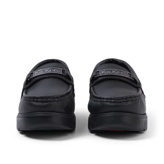 Lennon Loafer aus Leder für Erwachsene, Unisex, schwarz