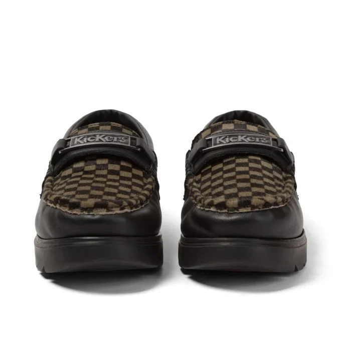 Lennon Loafer aus Leder für Erwachsene, Unisex, schwarz