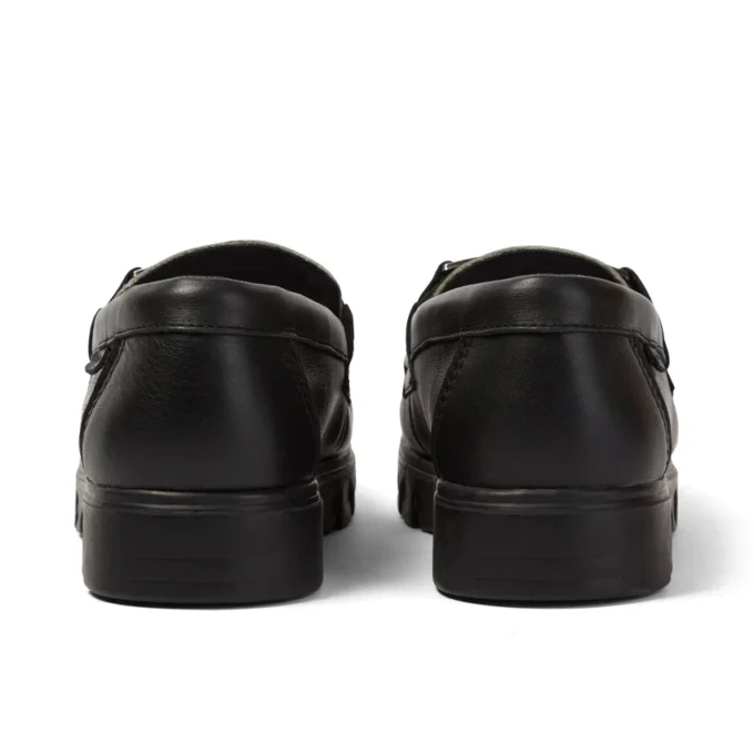 Lennon Loafer aus Leder für Erwachsene, Unisex, schwarz