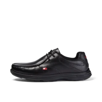 Reasan Lace Leder für Herren, schwarz