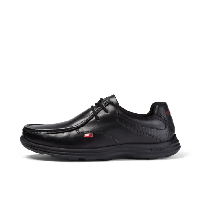 Reasan Lace Leder für Herren, schwarz