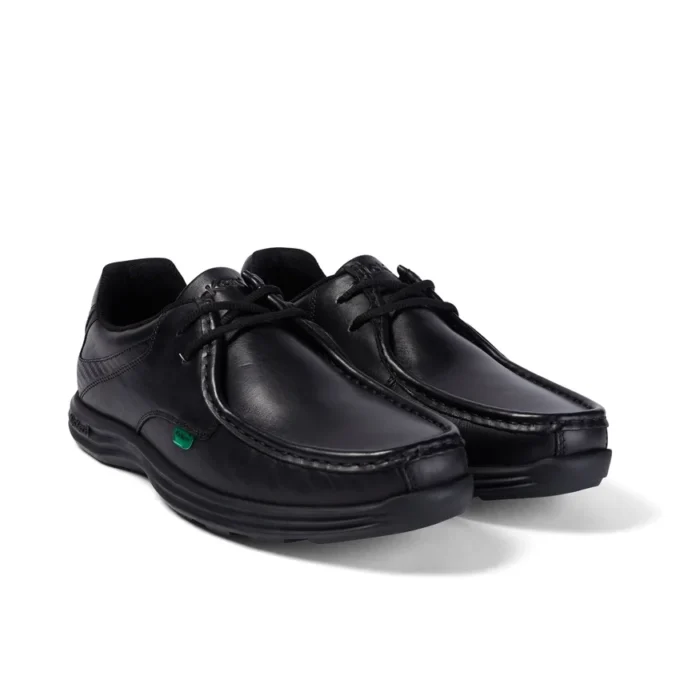 Reasan Lace Leder für Herren, schwarz
