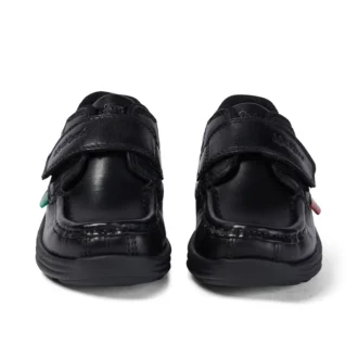 Reasan Strap für Jungen, Leder, schwarz