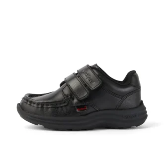Reasan Twin Vel Leder Schwarz für kleine Jungen