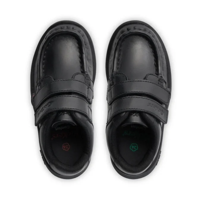 Reasan Twin Vel Leder Schwarz für kleine Jungen
