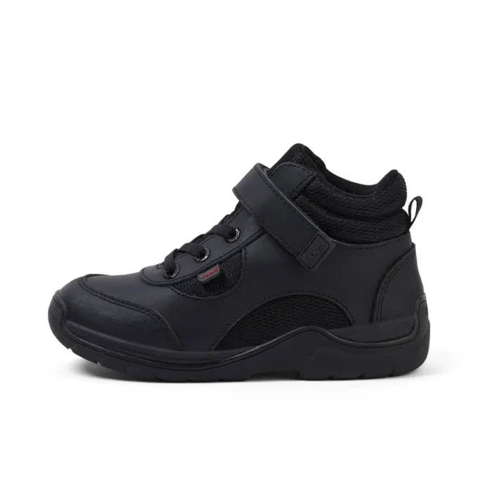 Stomper Hi Leder Schwarz für Jungen