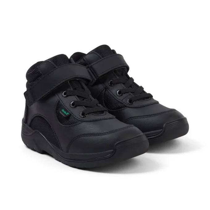 Stomper Hi Leder Schwarz für Jungen