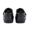 Tovni Brogue-Schuh für Mädchen aus schwarzem Lackleder