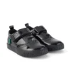 Tovni Brogue-Schuhe für Kleinkinder, Mädchen, Lackleder, schwarz