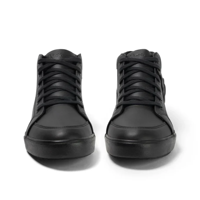 Tovni Hi Lederalternative für Erwachsene, Unisex, Schwarz