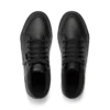 Tovni Hi Lederalternative für Erwachsene, Unisex, Schwarz