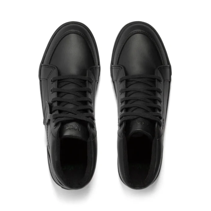 Tovni Hi Lederalternative für Erwachsene, Unisex, Schwarz