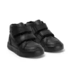 Tovni Hi Vel Unisex für Kleinkinder, Lederimitat, schwarz
