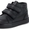 Tovni Hi Vel Unisex für Kleinkinder, Lederimitat, schwarz
