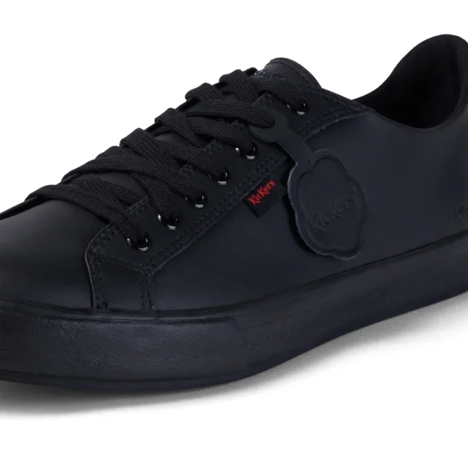 Tovni Lacer Leder Schwarz für Erwachsene (Unisex)