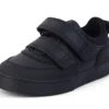 Tovni Scuff Lo Leder für Jungen, schwarz Tovni Scuff Lo Leder für Jungen, schwarz