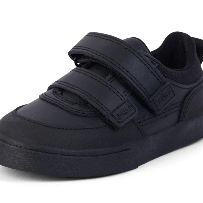 Tovni Scuff Lo Leder für Jungen, schwarz Tovni Scuff Lo Leder für Jungen, schwarz