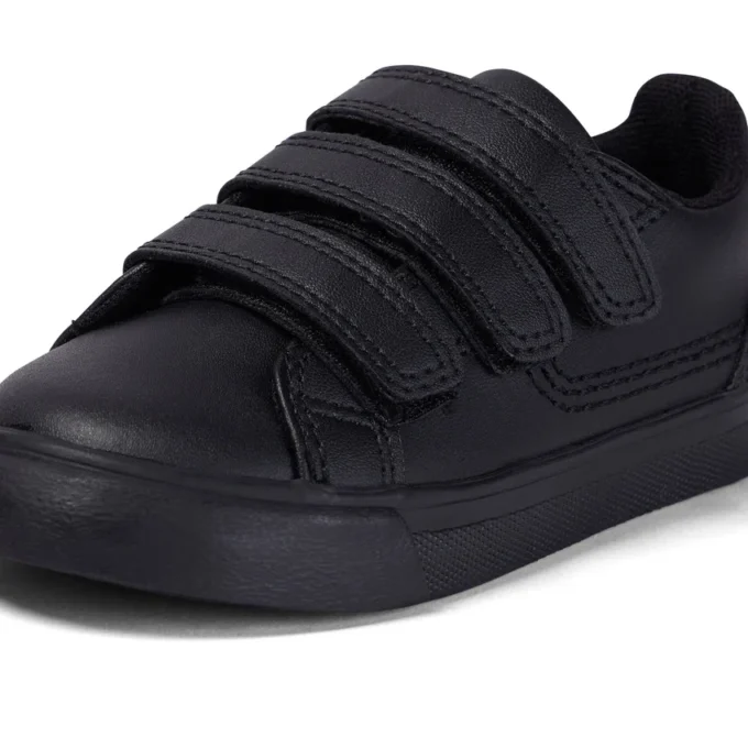 Tovni Trip Unisex für Kleinkinder aus Leder, schwarz Tovni Trip Unisex für Kleinkinder aus Leder, schwarz