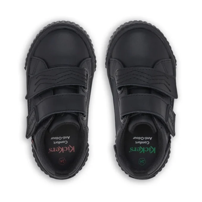 Tovni Twin Flex Leder für kleine Jungen, schwarz Tovni Twin Flex Leder für kleine Jungen, schwarz