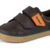 Tovni Twin ZigZag Sneaker für Jungen im Kleinkindalter, Leder, braun Tovni Twin ZigZag Sneaker für Jungen im Kleinkindalter, Leder, braun
