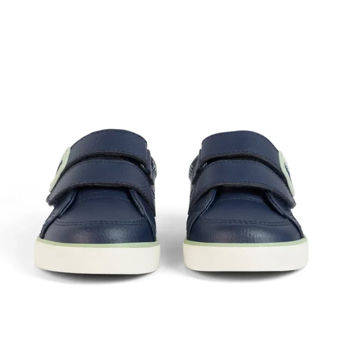 Tovni Twin ZigZag Sneaker für Jungen, Leder, Marineblau Tovni Twin ZigZag Sneaker für Jungen, Leder, Marineblau