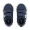 Tovni Twin ZigZag Sneaker für Jungen, Leder, Marineblau Tovni Twin ZigZag Sneaker für Jungen, Leder, Marineblau