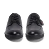 Troiko Lace Leder für Herren, schwarz