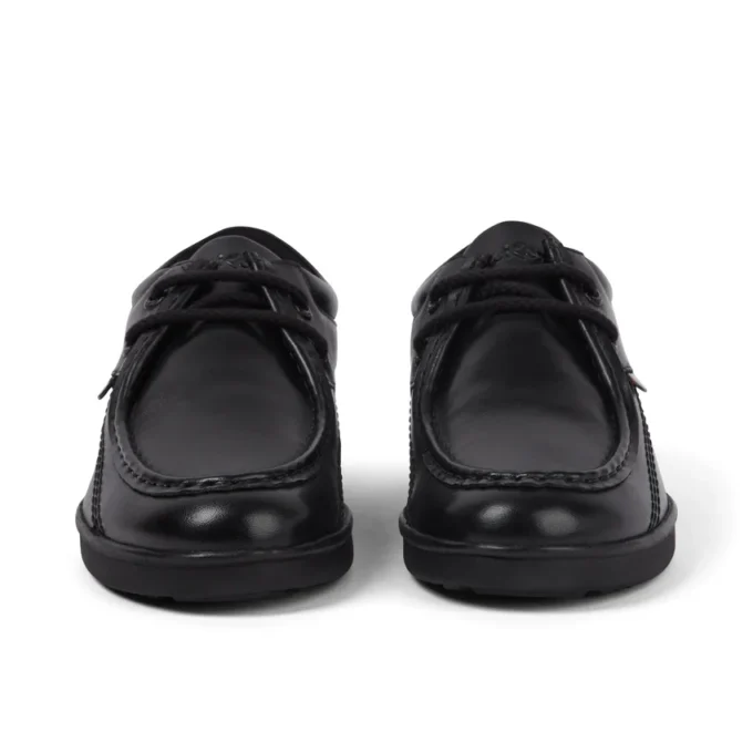 Troiko Wall Lederschuhe für Jugendliche und Herren, schwarz