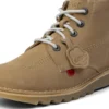 Unisex Kick Hi für Erwachsene, Leder, Sand